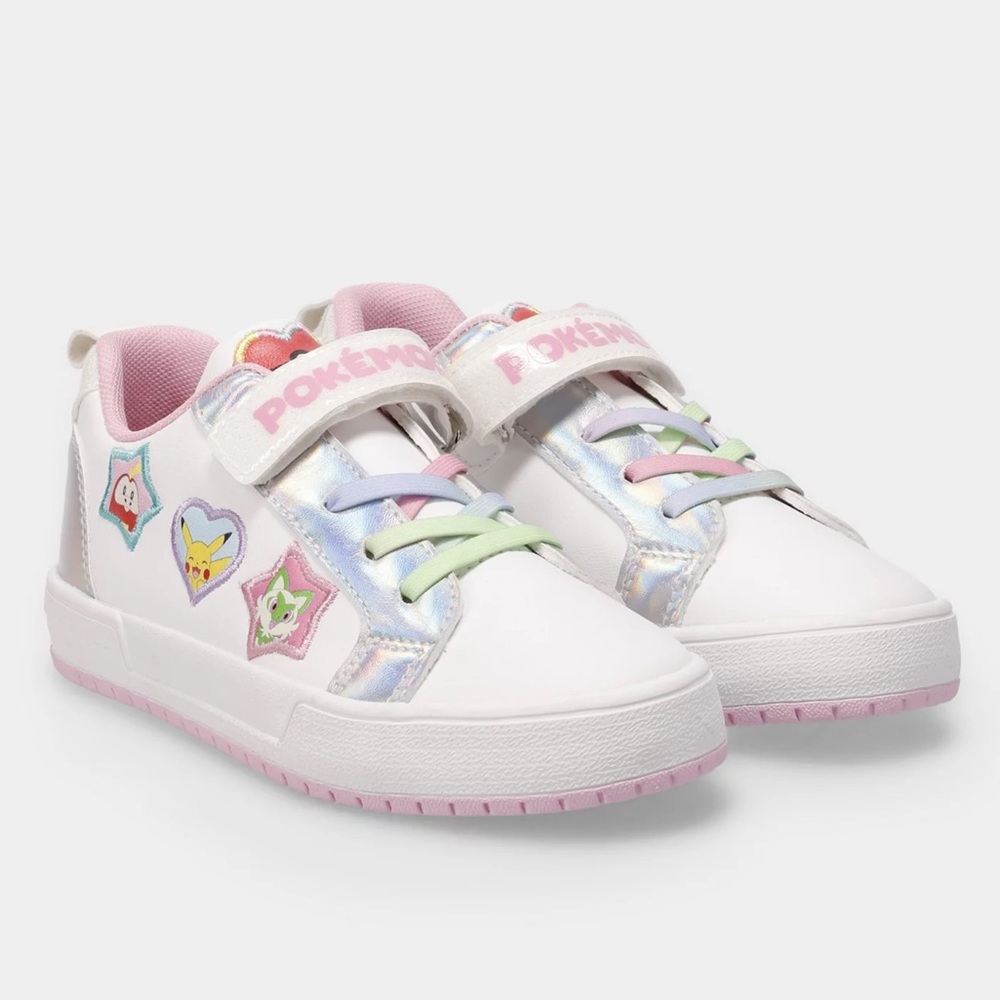 Pokemon Little Kids Lace-Up Sneakers With Velcro Strap - Picture 2 of 4